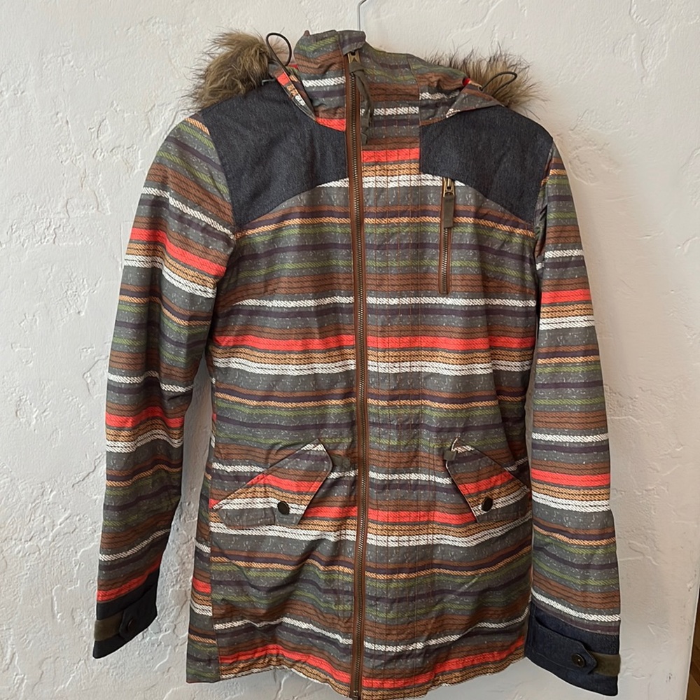 Burton DryRide Snowboarding Skiing Jacket EUC